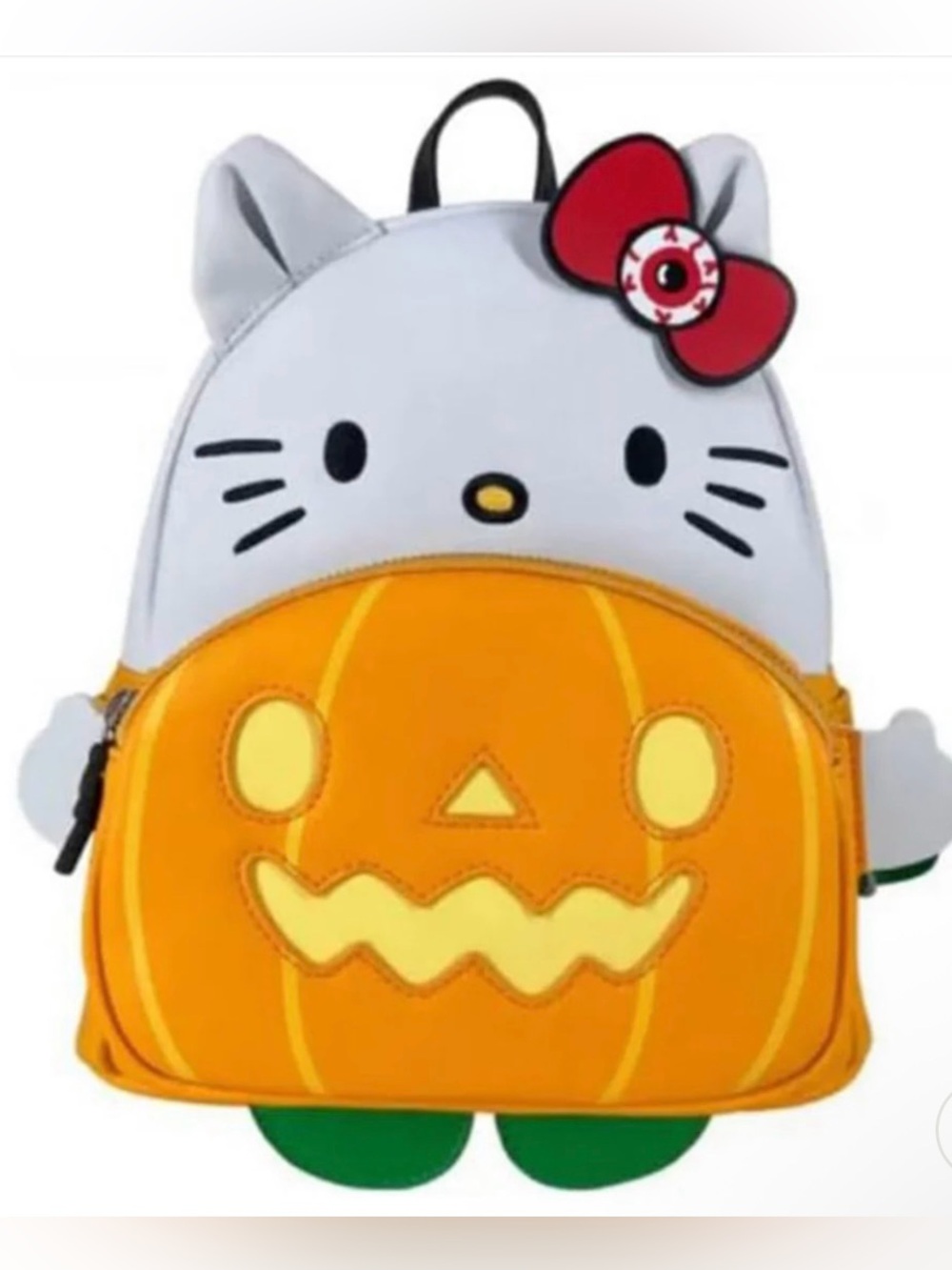 Loungefly Hello Kitty Pumpkin Mini Backpack - Glow in the Dark